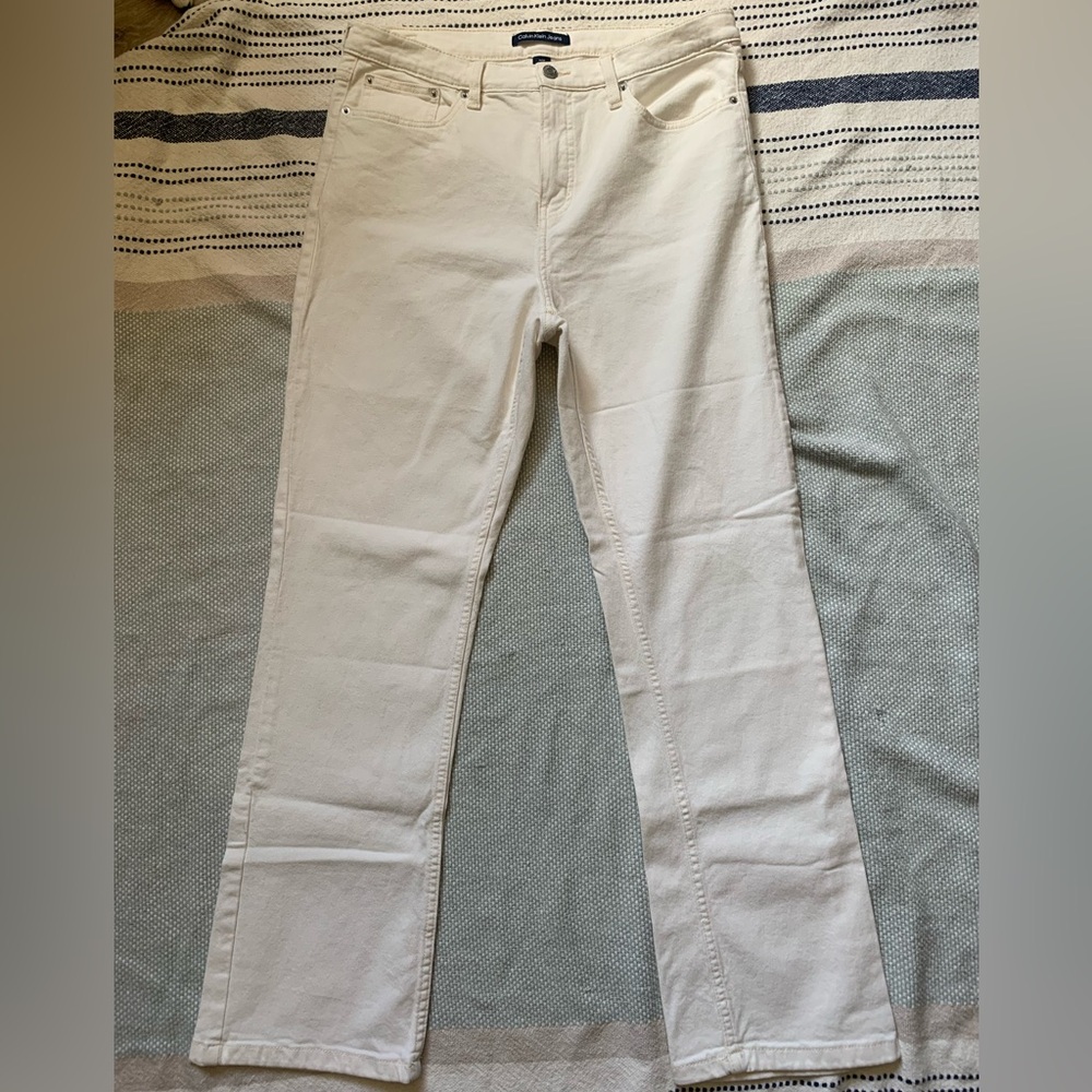 Calvin Klein Jeans Off-White Denim